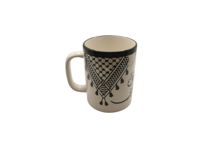 Mug en céramique – Motif keffieh (L)