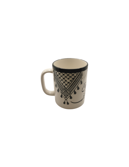 Mug en céramique – Motif keffieh (L)