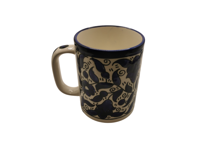 Ceramic Mug – Traditional Blue Pattern (L)