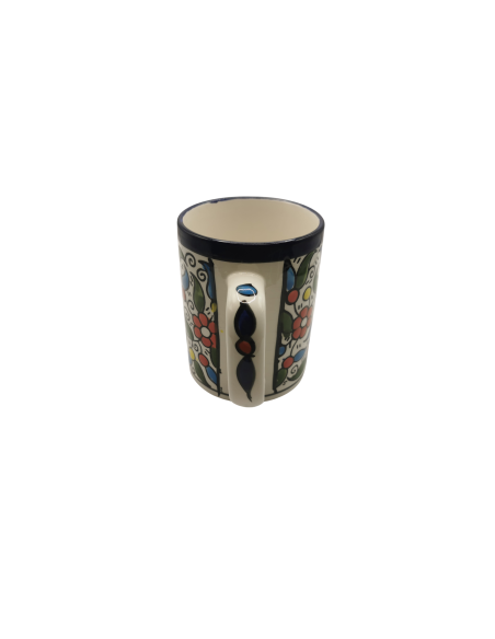 Ceramic Mug – Traditional Multicolor Pattern (L)