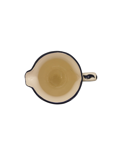 Pichet en céramique – Motif traditionnel bleu