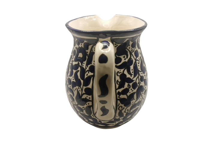 Ceramic Pitcher – Blue Traditional Pattern
