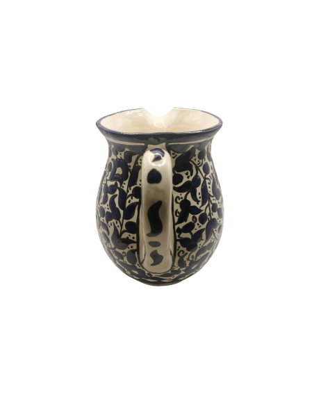 Ceramic Pitcher – Blue Traditional Pattern
