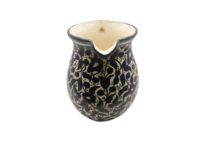 Ceramic Pitcher – Blue Traditional Pattern