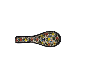 Ceramic Spoon – Multicolor Traditional Pattern (Design 2) 2