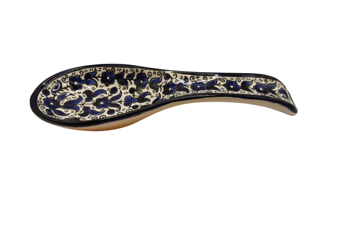 Ceramic Spoon – Blue Traditional Pattern...