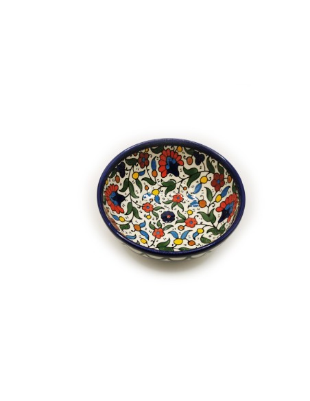 Bol zibdiyah 12 cm - (coloré), Hebron, Fabriqué en Palestine