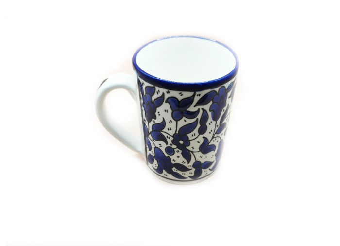 Tasse – groß (blau), Hebron, hergestellt in...