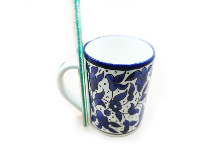 Tasse - grande (bleu), Hebron, Fabriqué en...