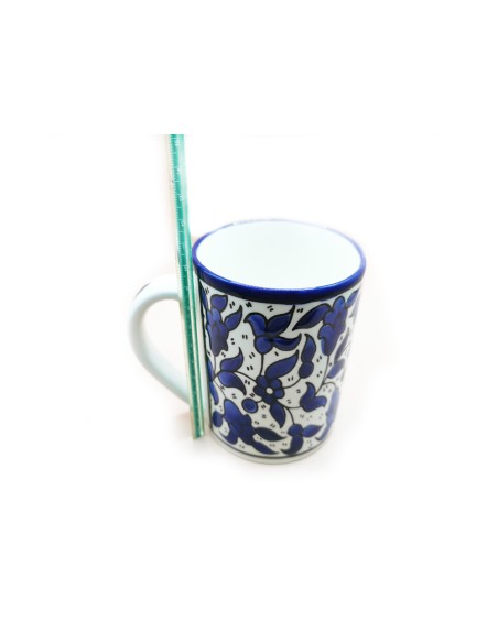 Tasse - grande (bleu), Hebron, Fabriqué en Palestine