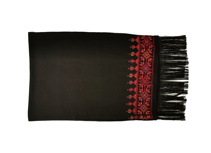 Palestinian - Oriental Tatreez shawl (Hand made...