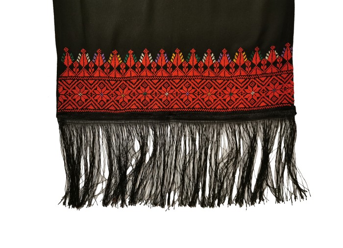 Palestinian - Oriental Tatreez shawl (Hand made...