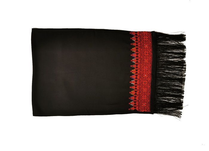 Châle Palestinien Tatreez Oriental (Broderie à...