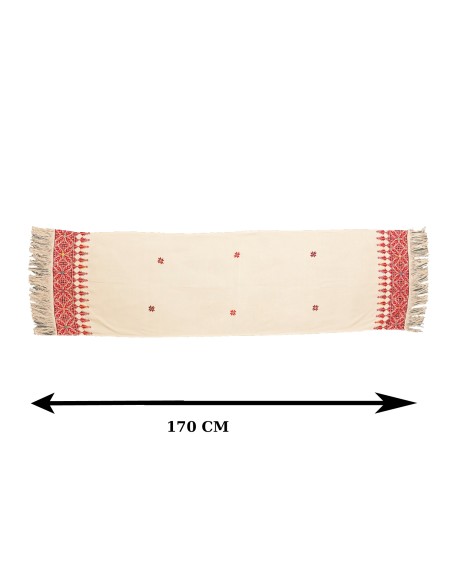 Palestinian - Oriental Tatreez shawl (Hand made embroidery), Model13