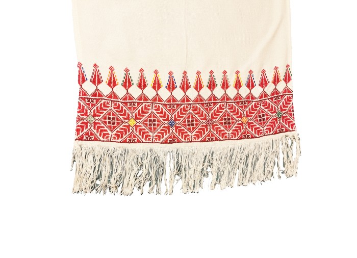 Châle Palestinien Tatreez Oriental (Broderie à...