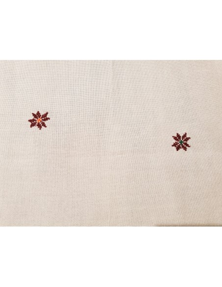 Châle Palestinien Tatreez Oriental (Broderie à la main), Modèle 13