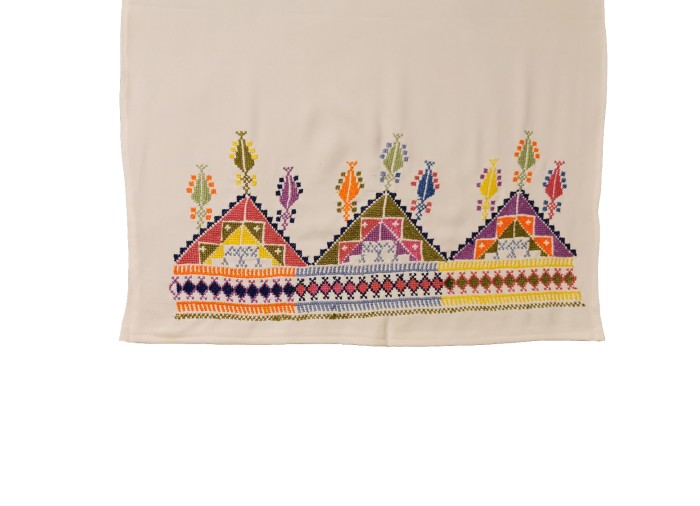 Palestinian - Oriental Tatreez shawl (Hand made...