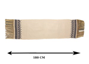 Châle Palestinien Tatreez Oriental (Broderie à la main),...