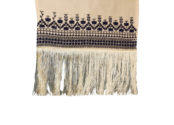 Châle Palestinien Tatreez Oriental (Broderie à...