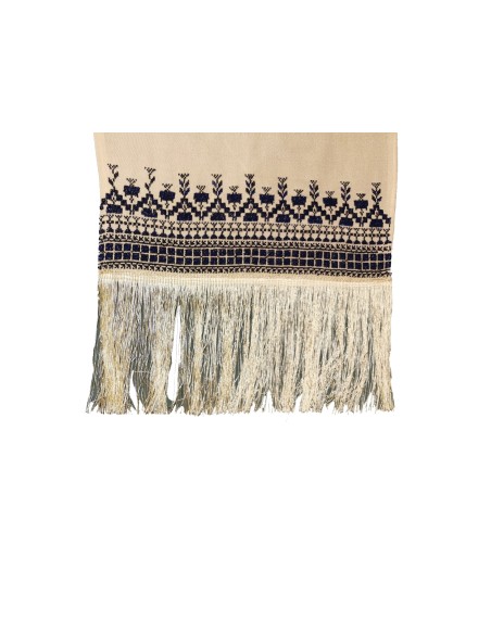 Châle Palestinien Tatreez Oriental (Broderie à la main), Modèle 15