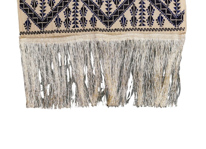 Châle Palestinien Tatreez Oriental (Broderie à...