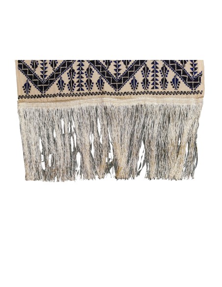 Châle Palestinien Tatreez Oriental (Broderie à la main), Modèle 16