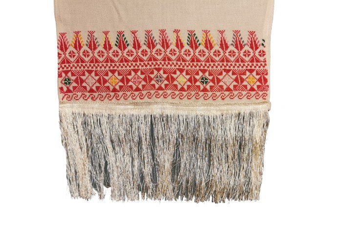 Palestinian - Oriental Tatreez shawl (Hand made...