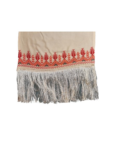 Palestinian - Oriental Tatreez shawl (Hand made embroidery), Model 18