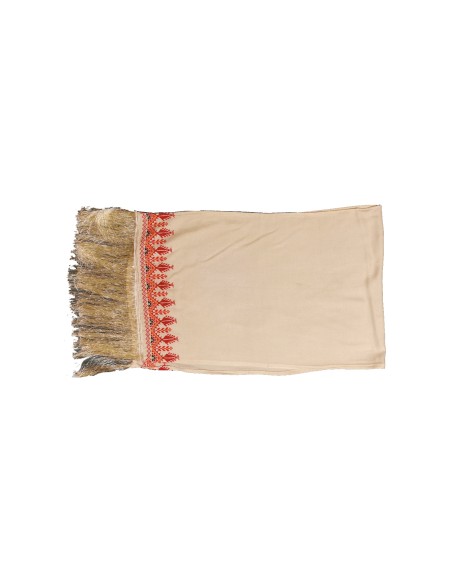 Palestinian - Oriental Tatreez shawl (Hand made embroidery), Model 18
