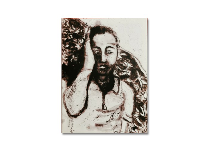 فن أصيل من غزة - الرجل النائم