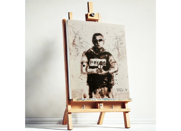 Authentische Kunst aus Gaza - Journalist Ismaïl